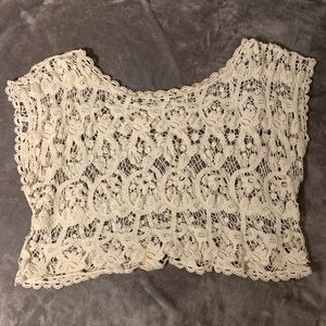 Urban Outfitters Lace Crop Top